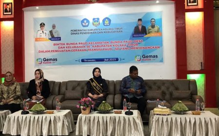 Wujudkan Transisi PAUD-SD Yang Menyenangkan, Pemda Koltim Gelar Bimtek Peran Bunda PAUD