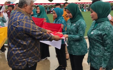 TP PKK Koltim Turut Meriahkan Jambore Kader PKK Tingkat Provinsi Sulawesi Tenggara Di Kota Kendari