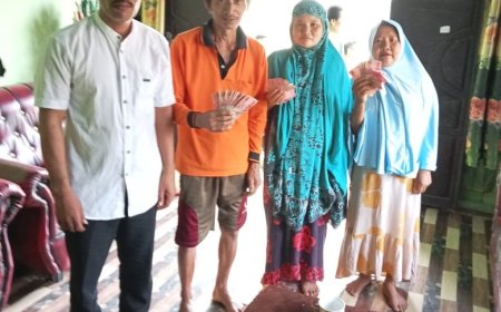 Wujudkan Kepedulian, Pemdes Porabua Kolaka Timur Salurkan BLT-DD Kepada 37 KPM