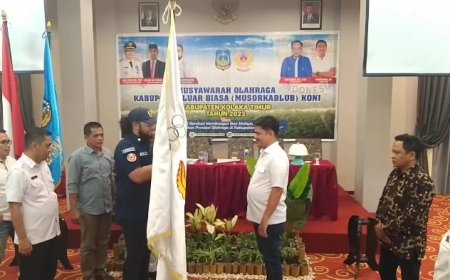 Sah, Abdul Azis Nahkodai KONI Kolaka Timur