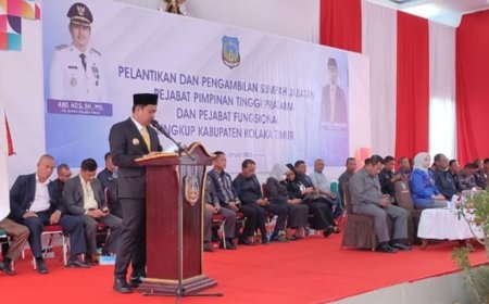 Abdul Azis Lantik 489 Pejabat Fungsional Dan 1 Kepala Dinas