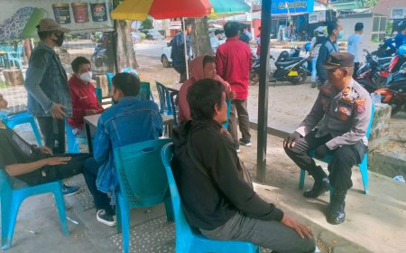 Gelar Jumat Curhat, Kapolsek Wawotobi Dengarkan Keluhan Masyarakat