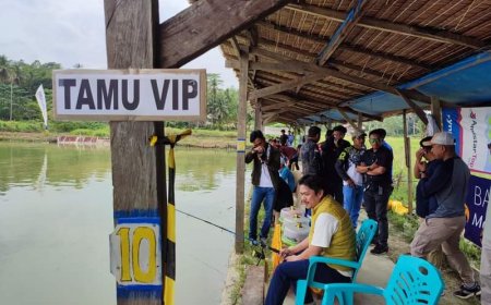 Sambut Hari Jadi Ke-10, Pemda Koltim Gelar Mancing Mania