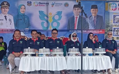 Pimpin Upacara Peringatan HKN Ke 58 Di Loea, Azis : Bangkit Kolaka Timurku Sehat Rakyatnya