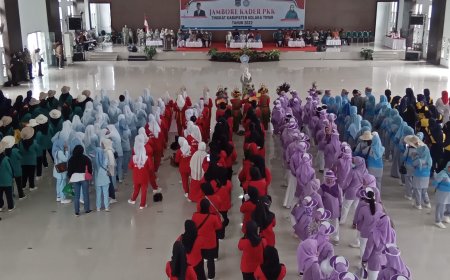 H. Sulwan Aboenawas Buka Jambore PKK Tingkat Kabupaten Kolaka Timur