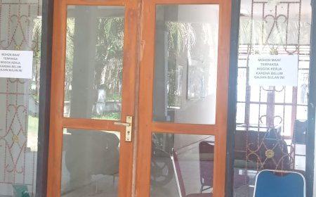 Miris! Gaji Bulan Juni 2022 Belum Di Bayarkan, PNS Dinas P3A Konawe Mogok Kerja