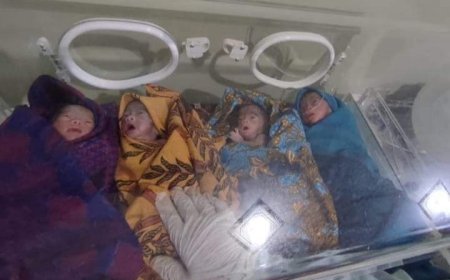 Pemda Koltim Gerak Cepat Bantu Warga yang Lahirkan Kembar Empat