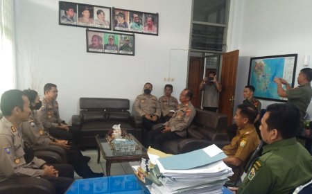 Dishut Prov. Sultra Terima Kunker Tim Supervisi Koorbinmas Baharkam Polri