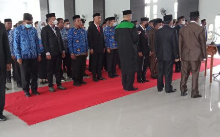 Kukuhkan Kembali ASN Dalam Jabatan, Sulwan Sebut Terjadi Perubahan Nomenklatur Dan Penambahan OPD Baru