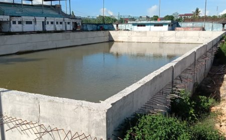 Diduga Proyek Rehabilitasi Kolam Renang Koni Sultra Terbengkalai, Ira Menyebut Temuan BPK Hanya 2 Juta