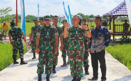 Administrasi Kegiatan TMMD Reg 113 Kodim 0723/Klaten Diperiksa Oleh Tim Wasev Kodam IV/Diponegoro