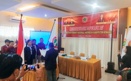 Vince Sonaru Kembali Nahkodai PPNI Konawe 5 Tahun Kedepan