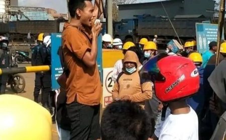 Ultimatum PT. VDNI Dan PT. OSS, Yopi : Kami Bakal Melakukan Mogok Kerja Masal Apabila Aspirasi Buruh Di Tolak