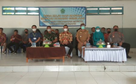 Kadis PMD Konawe Pimpin Penilaian Lomba Desa Tingkat Kabupaten Di Morosi