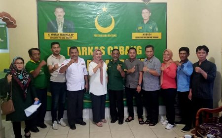 Erni Kadir, SE Ditetapkan Sebagai Ketua Partai Bulan Bintang Terpilih Di Konawe