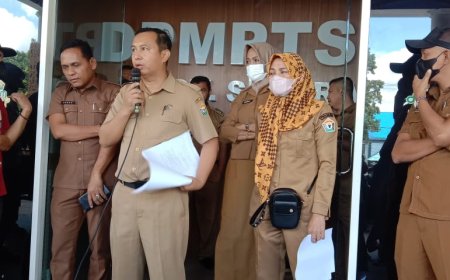 Diduga Mal Administrasi Izin Usaha PT Tiran Indonesia, Kompi Sultra Geruduk Kantor Dinas PTSP Dan Perhubungan Sultra,