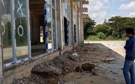 Diduga Proyek Pembangunan Terminal Penumpang Puuwatu Terbengkalai, DPD GSPI Sultra Bakal Ajukan RDP