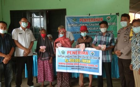 75 KPM Di Mendikonu Terima BLT DD Periode Januari - Maret 2022