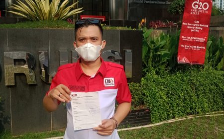 LIRA Konawe Resmi Laporkan Dugaan Tindak Pidana Korupsi Dana Covid 19 Tahun Anggaran 2020  Di KPK-RI