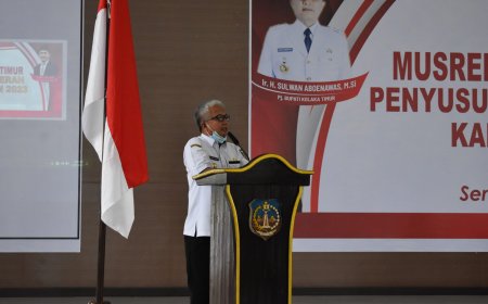 Buka Musrenbang RKPD Tahun 2023, H. Sulwan Aboenawas Menyebutkan Sejumlah Capaian Pembangunan Kolaka Timur