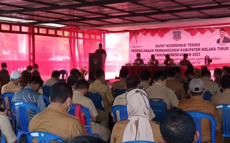 Buka Rakornis Forum OPD, H. Sulwan Aboenawas Paparkan Lima Poin Prioritas Pembangunan Kolaka Timur Tahun 2023 Mendatang