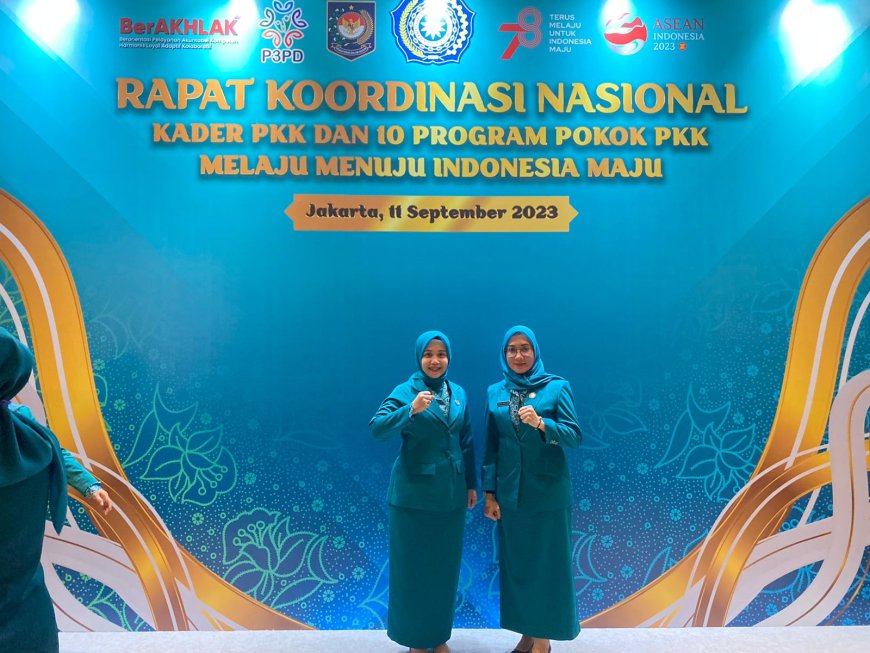 Hadiri Rakornas, Hartini  Azis Komitmen Implementasikan 10 Program PKK Dan Penanganan Stunting