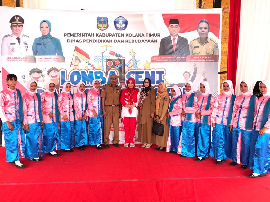 Meriahkan HUT Ke-78, Ketua TP PKK Koltim Jadi Juri Lomba Seni Dan Kebudayaan Di Lalingato