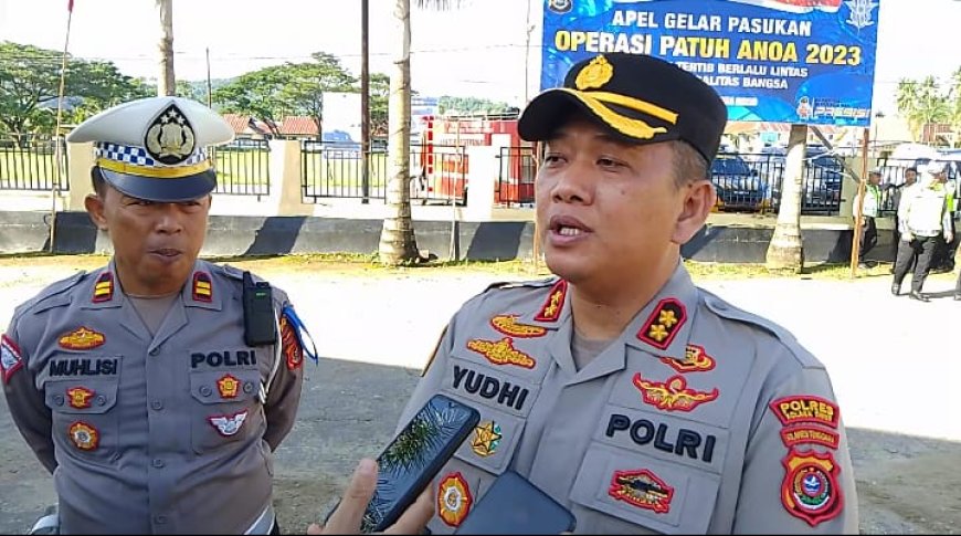 Operasi Patuh Anoa 2023, Kapolres Koltim : 7 Sasaran Pokok Pelanggaran Kamseltibcar Lantas