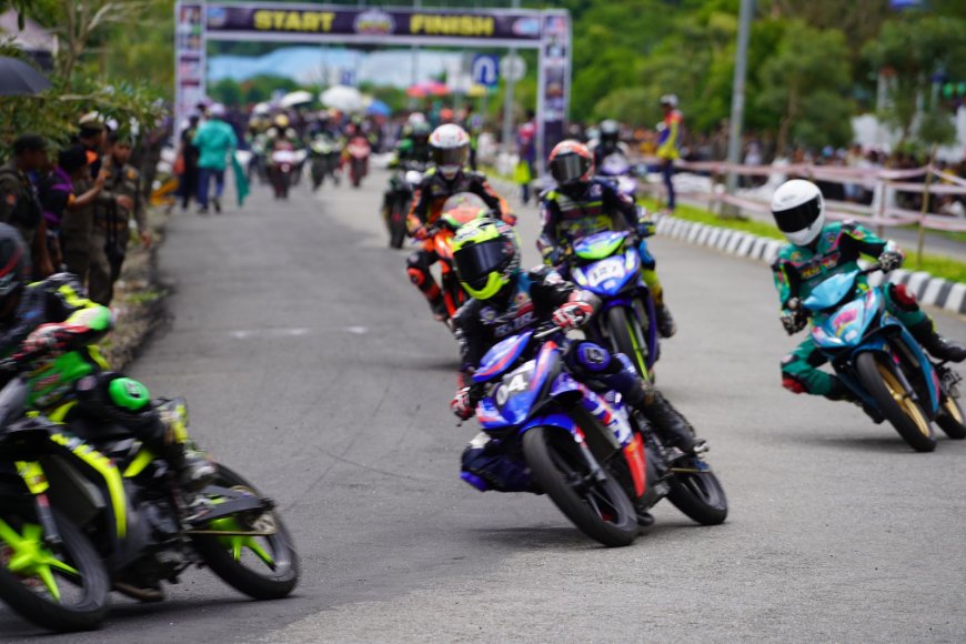 Perdana, Kejurda Road Race Bupati Cup Sukses digelar Di Kolaka Timur