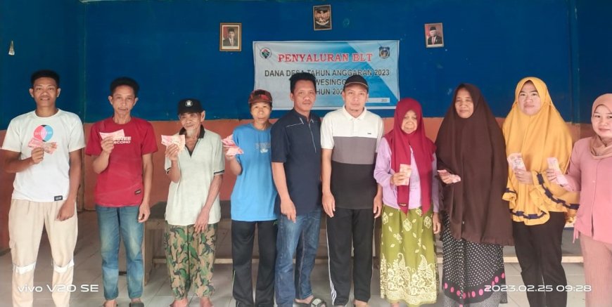 Pemdes Wesinggote Kolaka Timur Tuntaskan Penyaluran BLT-DD Tahap I