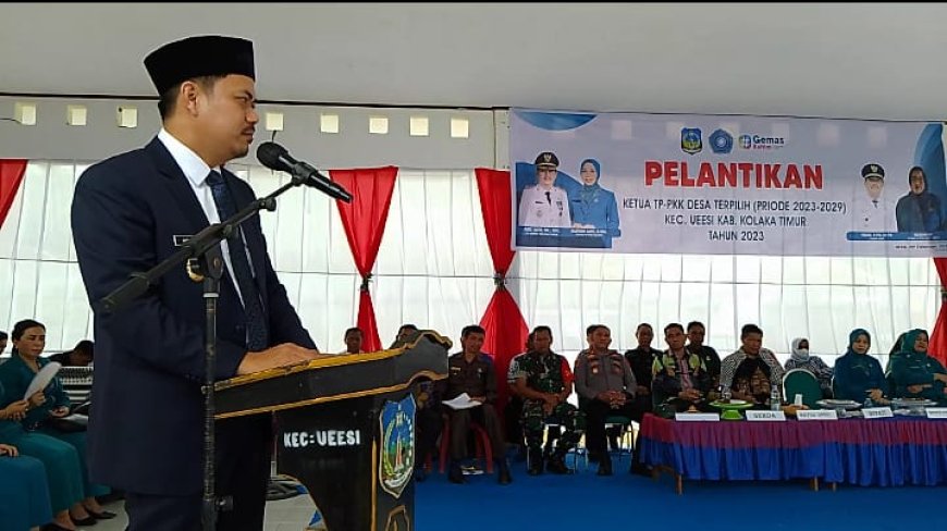 Akhiri Pelantikan Kedes Terpilih Di Ueesi, Azis : BUMDes Pelan-Pelan Akan Kita Benahi Agar Kedepannya Ada Peningkatan