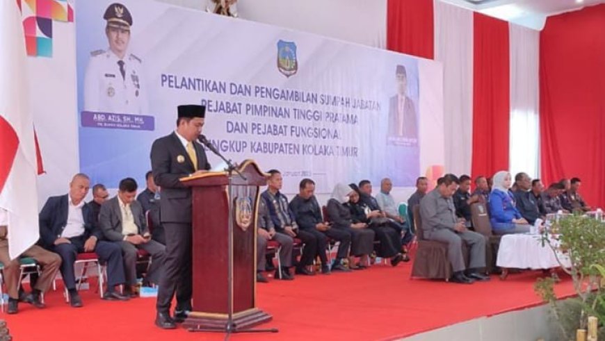 Abdul Azis Lantik 489 Pejabat Fungsional Dan 1 Kepala Dinas