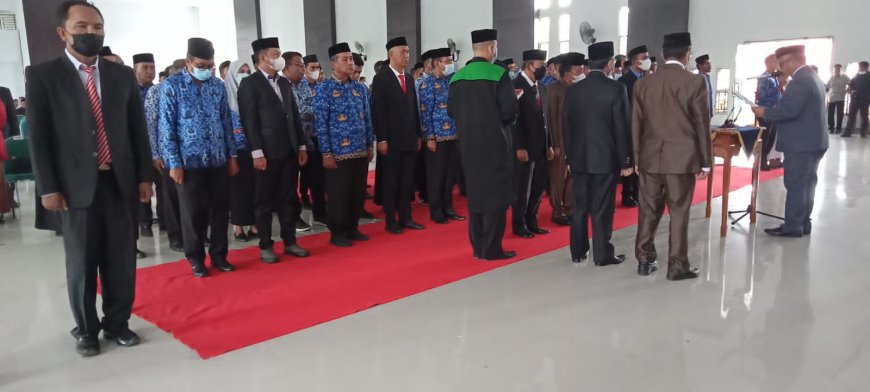 Kukuhkan Kembali ASN Dalam Jabatan, Sulwan Sebut Terjadi Perubahan Nomenklatur Dan Penambahan OPD Baru