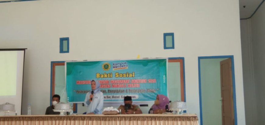 Program Magister Universitas Mandala Waluya Gelar Bakti Sosial di Konawe