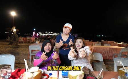 Suasana Sunset dan Seafood: Rey Utami dan Mpok Citra Membuat Petualangan Kuliner 7 Juta Rupiah di Bali!
