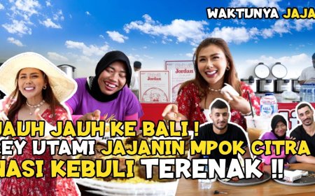 Bali Rasa dalam Genggaman: Rey Utami dan Mpok Citra Menjelajahi Kuliner Lokal.