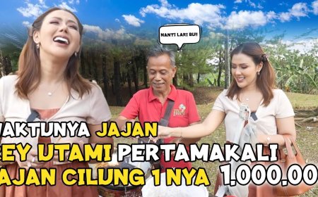Rey Utami Mengeksplorasi Dunia Kuliner dengan Cilung 10 Juta Rupiah!