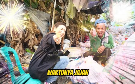 Kisah Pemulung: Rey Utami Bagikan Cerita Keberanian Ayah Delapan Anak.