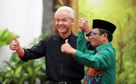 Ganjar Pranowo dan Mahfud Md Resmi Mendaftar sebagai Pasangan Calon Presiden dan Wakil Presiden ke KPU RI