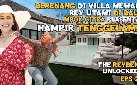 Rey Utami dan Mpok Citra: Berenang Seru di Villa Mewah Bali yang Hampir Menjadi Tragedi!