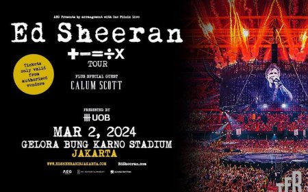 Suara Emas Ed Sheeran Segera Menggetarkan Jakarta: Pesan Tiketmu Sekarang!