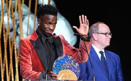 Vinicius Jr. Memenangi Socrates Award: Bersumpah Melawan Rasisme dalam Dunia Sepakbola