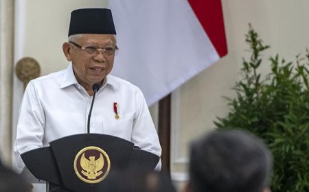 Ma'ruf Amin Ajak Calon Wakil Presiden Berkumpul untuk Menjaga Kedamaian