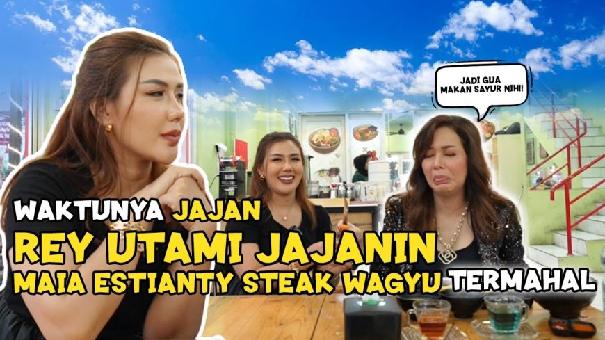 VIRAL! Maia Estianty Kunjungi Rumah Kuliner Rey Utami, ada apa?