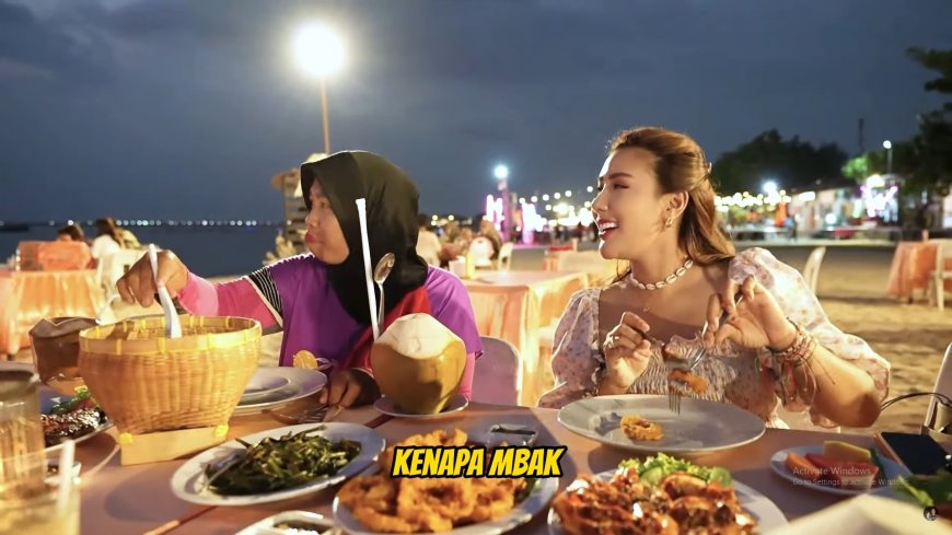 Rey Utami dan Mpok Citra Menyuguhkan Pengalaman Kuliner 7 Juta Rupiah di Bali