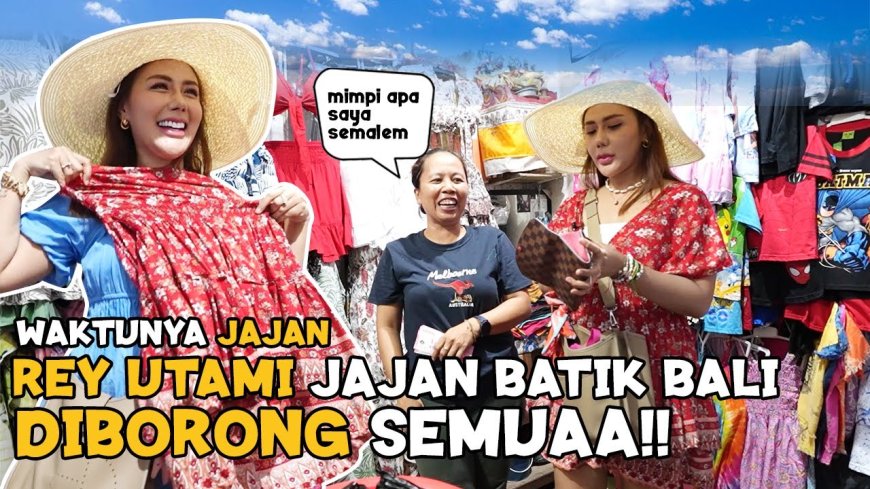 Rey Utami dan Pasar Tradisional: Memahami Keindahan Budaya Melalui Pakaian Lokal.