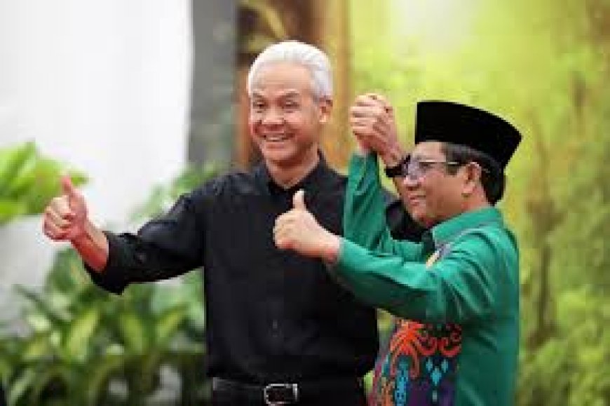 Ganjar Pranowo dan Mahfud Md Resmi Mendaftar sebagai Pasangan Calon Presiden dan Wakil Presiden ke KPU RI