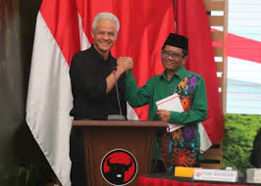 Pasangan Ganjar Pranowo dan Mahfud Md Resmi Daftar Calon Presiden dan Wakil Presiden ke KPU RI