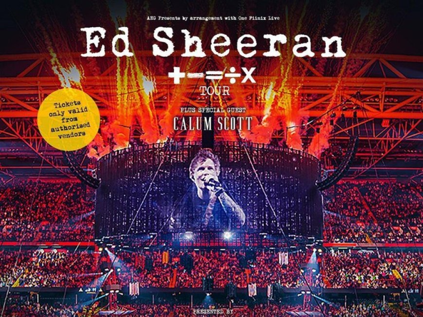 Sambut Keajaiban Musik: Ed Sheeran Mathematics Tour Tiket Konser Kini Tersedia!