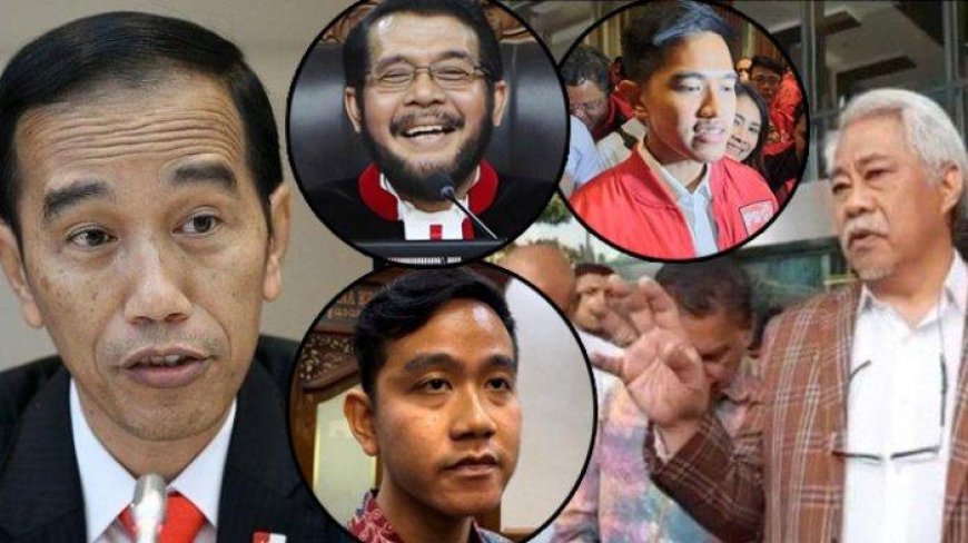 TPDI dan Persatuan Advokat Nusantara laporkan Jokowi dan Hakim MK Anwar Usman ke KPK